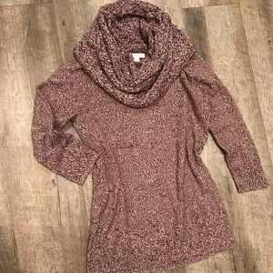 NY&C COWL NECK SWEATER